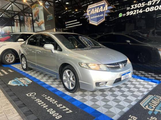 HONDA CIVIC 1.8 LXS 16V FLEX 4P AUTOMÁTICO